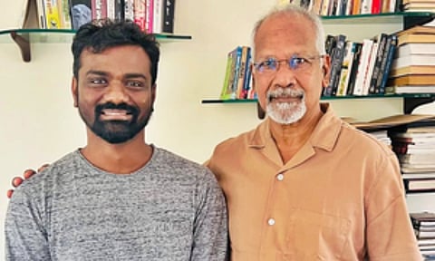 Rajkumar Periasamy with Mani Ratnam 