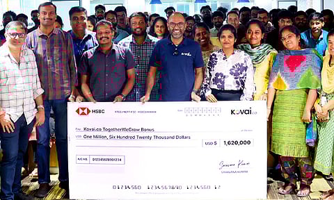 Kovai.co rewards staff with Rs 14.5 cr bonus