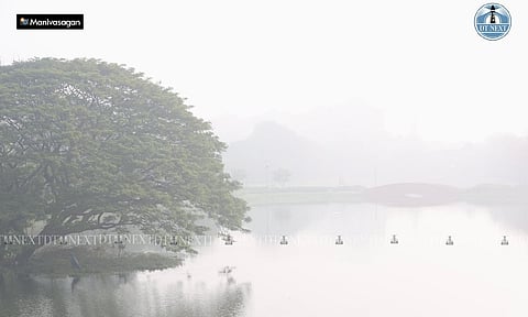 Foggy morning at Chetpet Eco Park (Photo: Manivasagan N) 