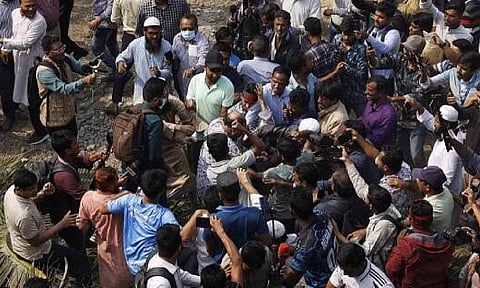 Visuals from the spot (Reuters) 