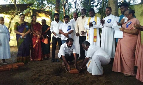 VCK MLA Panaiyur Babu donates new classroom for his alma mater in Mamallapuram (Daily Thanthi)