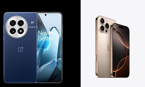 OnePlus 13, Apple iPhone 16 Pro