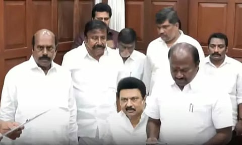VC Chandrakumar took oath as a Member of the Legislative Assembly 