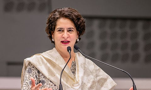 Congress MP Priyanka Gandhi Vadra (PTI)