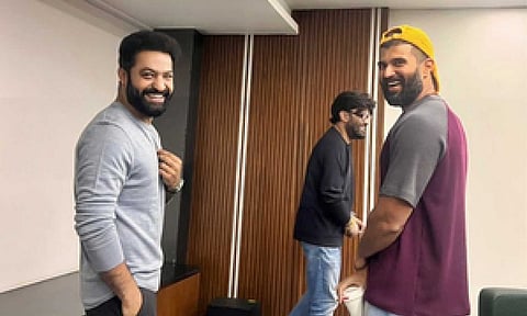  Jr. NTR and Vijay Deverakonda (IANS)
