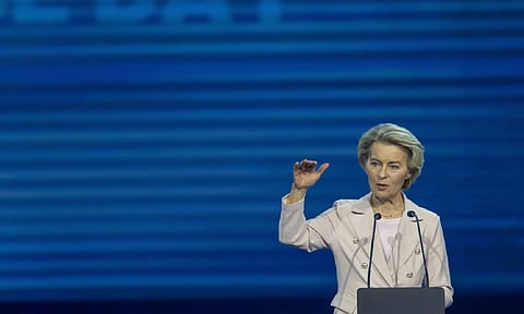 European Commission President Ursula von der Leyen (AP)