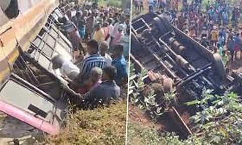 Visual from the spot (Daily Thanthi)