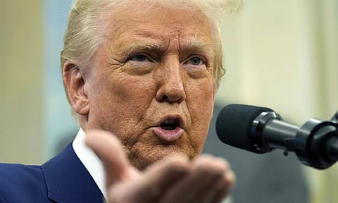 US President Donald Trump