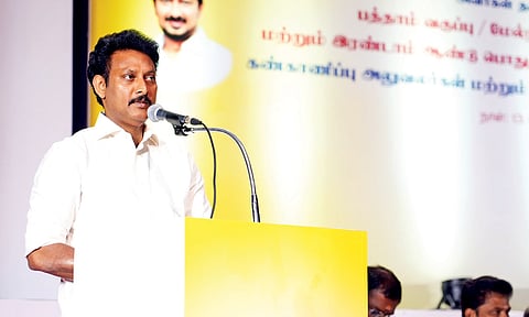 Tamil Nadu School Education Minister Anbil Mahesh Poyyamozhi 