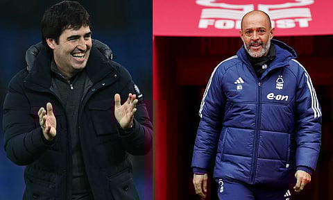 Andoni Iraola Bournemouth; Nottingham coach Nuno