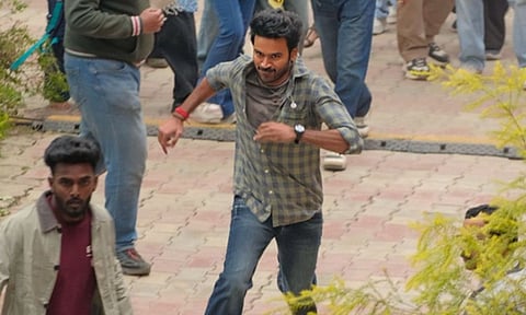 Still from the shooting spot 