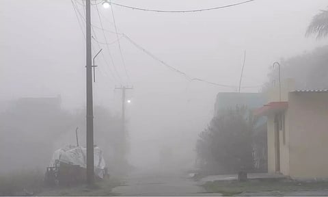 Chennai and its suburban regions witnessed heavy fog (Maalaimalar)