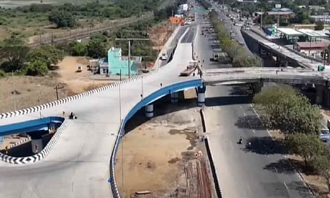 Singaperumal Koil flyover (Thanthi TV) 