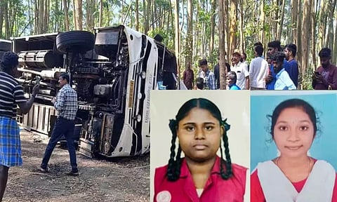 Visual from the spot: Deceased students (Daily Thanthi)