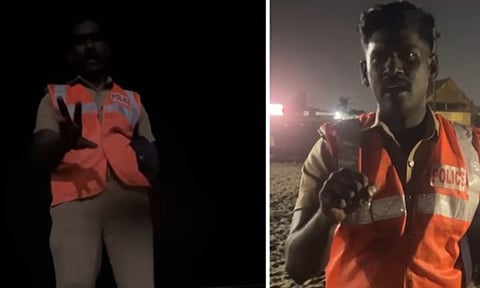 Visual from the spot (Thanthi TV)