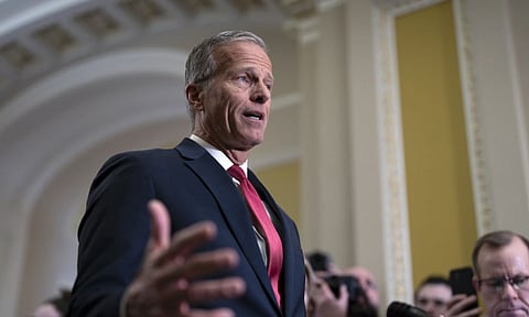 Senate Majority leader John Thune (AP)