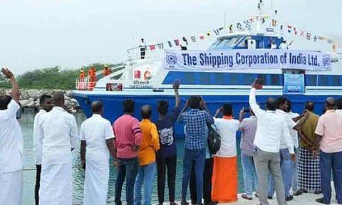Ferry service resumes from Nagapattinam to Sri Lanka after two months 