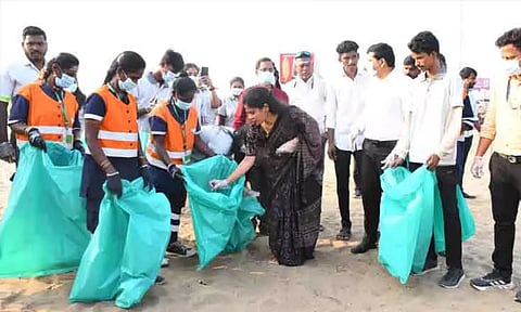 Visuals from the spot (Daily Thanthi)