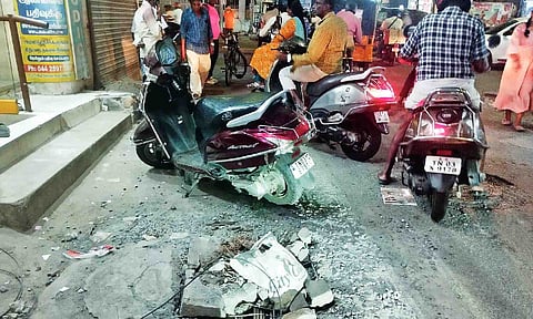 Chennai Citizen Connect: Often damaged stormwater drains irk commuters in Old Washermanpet
