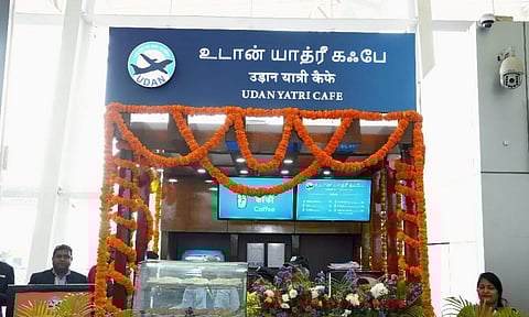 Udan Yatri Cafe's city outlet at the airport 