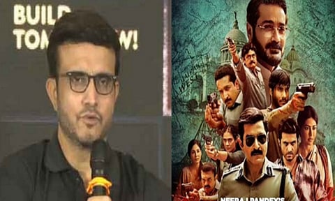 Saurav ganguly and khakee poster