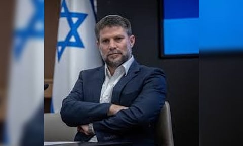Israeli Finance Minister Bezalel Smotrich