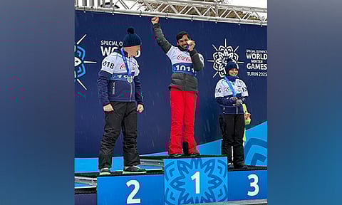 India's snowboarding athletes had a fine start at the event. (Special Olympics Bharat)
