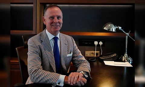 Saudi Arabian carrier's CEO Tony Douglas (Reuters) 