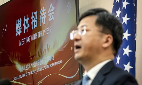 Zhang Jianmin, the consul general of the People's Republic of China in San Francisco (AP)