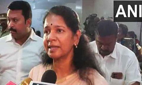 Dravida Munnetra Kazhagam (DMK) MP Kanimozhi (ANI) 