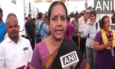 BJP MLA Vanathi Srinivasan. (Photo/ANI)