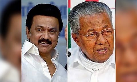 MK Stalin; Pinarayi Vijayanon