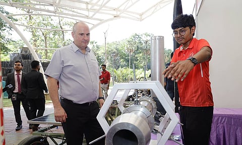 One of the 60 cutting-edge tech innovations showcased by IIT Madras Students during the CFI Open House 2025 held at the campus today (15th March 2025)