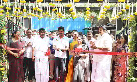 Deputy Chief Minister Udhayanidhi Stalin inaugurated the newly upgraded Corporation park in Nungambakkam 
