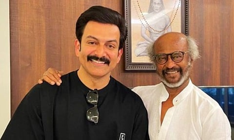 Prithviraj and Rajinikanth (IANS)
