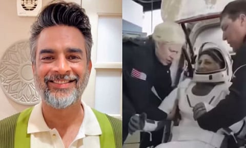  Actor R Madhavan; Sunita Williams