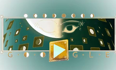 Google celebrates March’s final Half Moon with interactive doodle