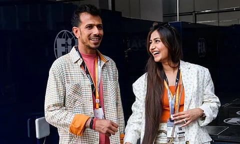 Yuzvendra Chahal and his estranged wife Dhanashree Verma (Instagram) 