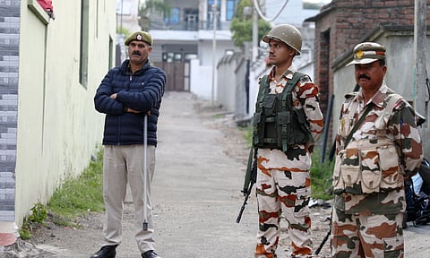 NIA conducted searches across Jammu in connection with a terrorist infiltration case (PTI)