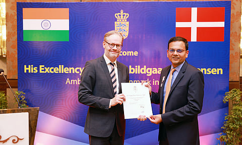 Vijay Sankar, Sanmar Group chairman, honoured