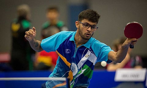  Manush Shah during a National Championship event