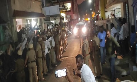 Visuals from the spot (ANI) 