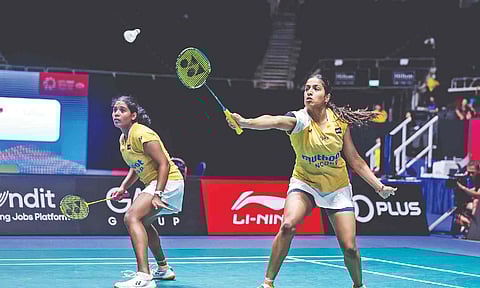 Treesa Jolly and Gayatri Gopichand 