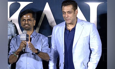 AR Murugadoss and Salman Khan (Image Source: ANI)