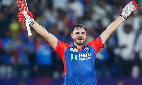 Visual from the match 