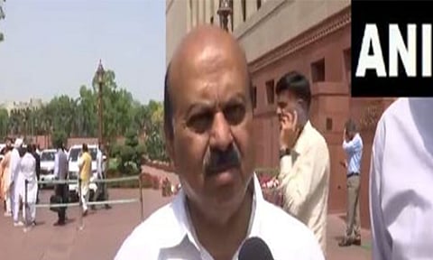 Former Karnataka CM and BJP MP Basavaraj Bommai (ANI)