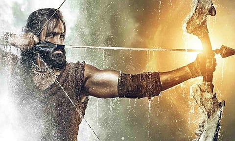 Actor Vishnu Manchu’s Kannappa movie poster