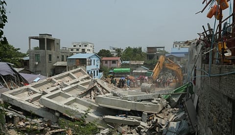 Visual from the spot