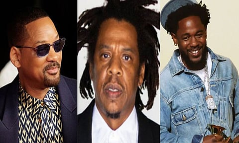 Will Smith, Jay-Z, Kendrick Lamar (Photo/Instagram)