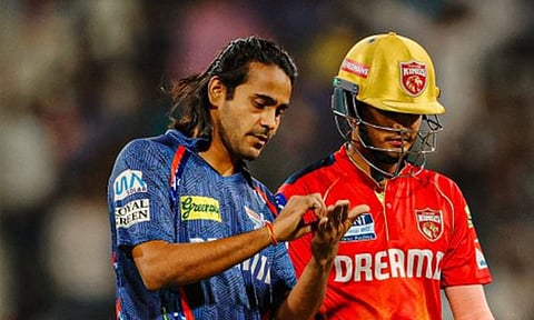 Visual from the match 